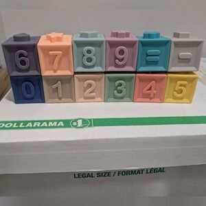 ♻️ 5/25$ ♻️ Colorful Number Block Set for Kids